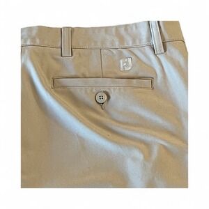 Footjoy FJ Performance Golf Pants Mens 35x32 Khaki Stretch
